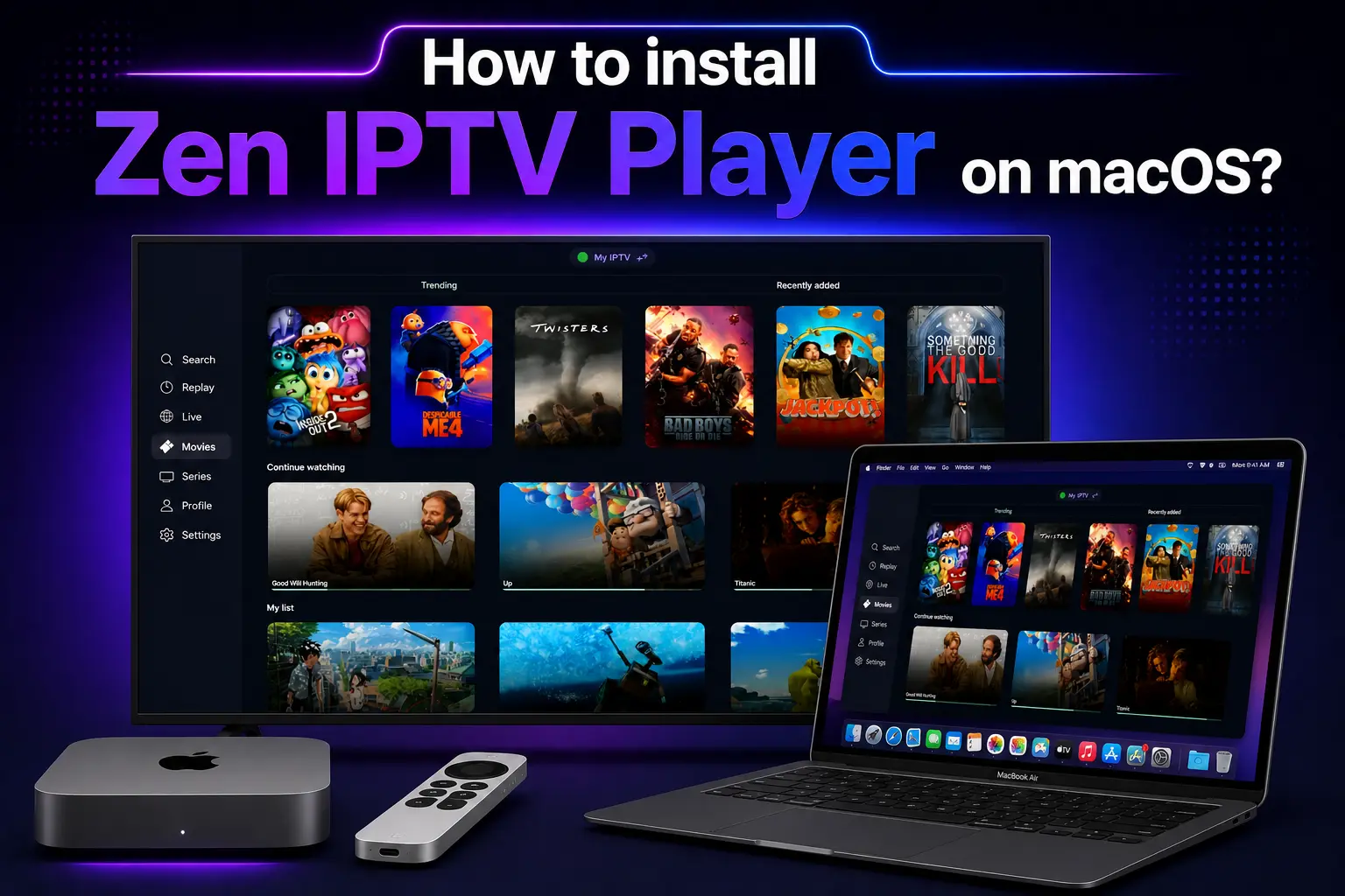 How to Install Zen IPTV Player on macOS
